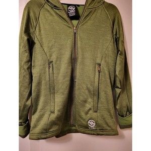 LOKI Gear All in One Tech Hoodie Women's size Small Green Outdoor Gear Multi use